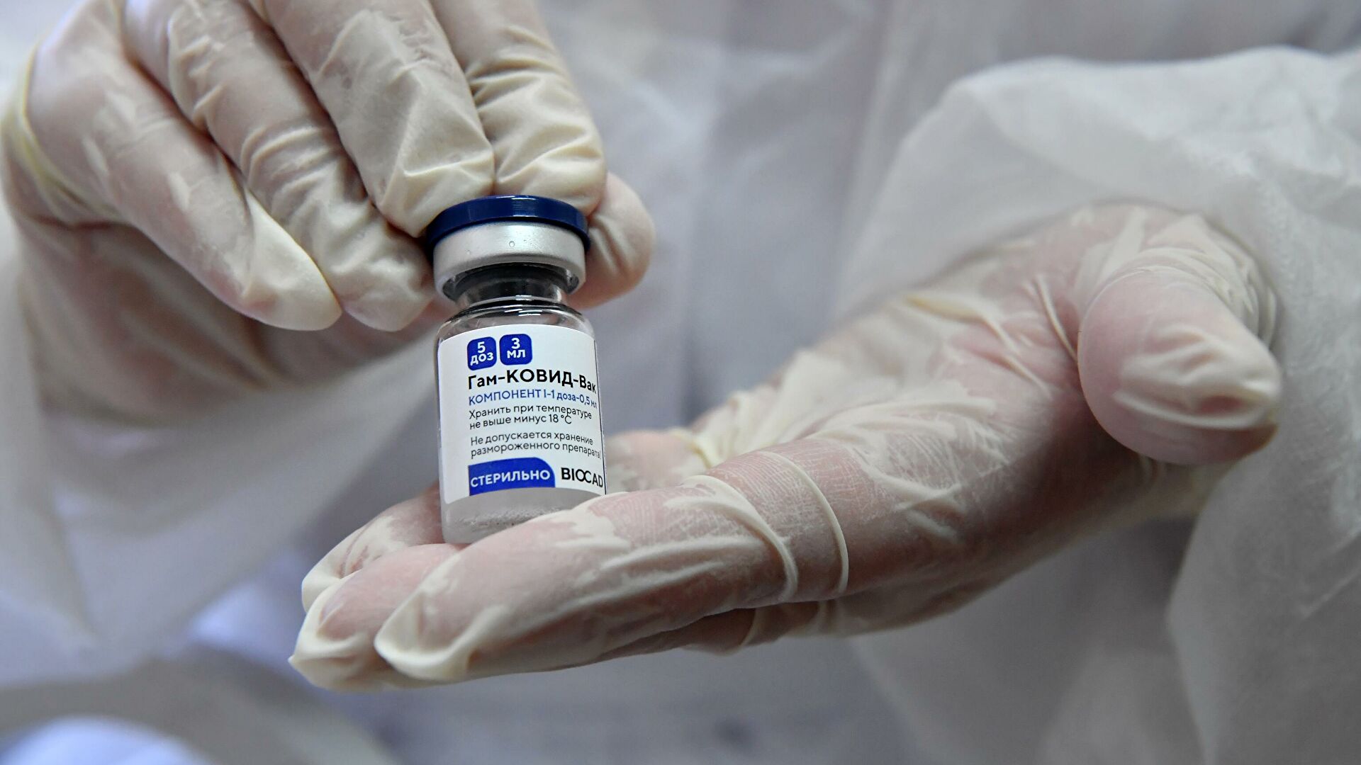 Гинцбург назвал примерный срок действия вакцины "Спутник V"