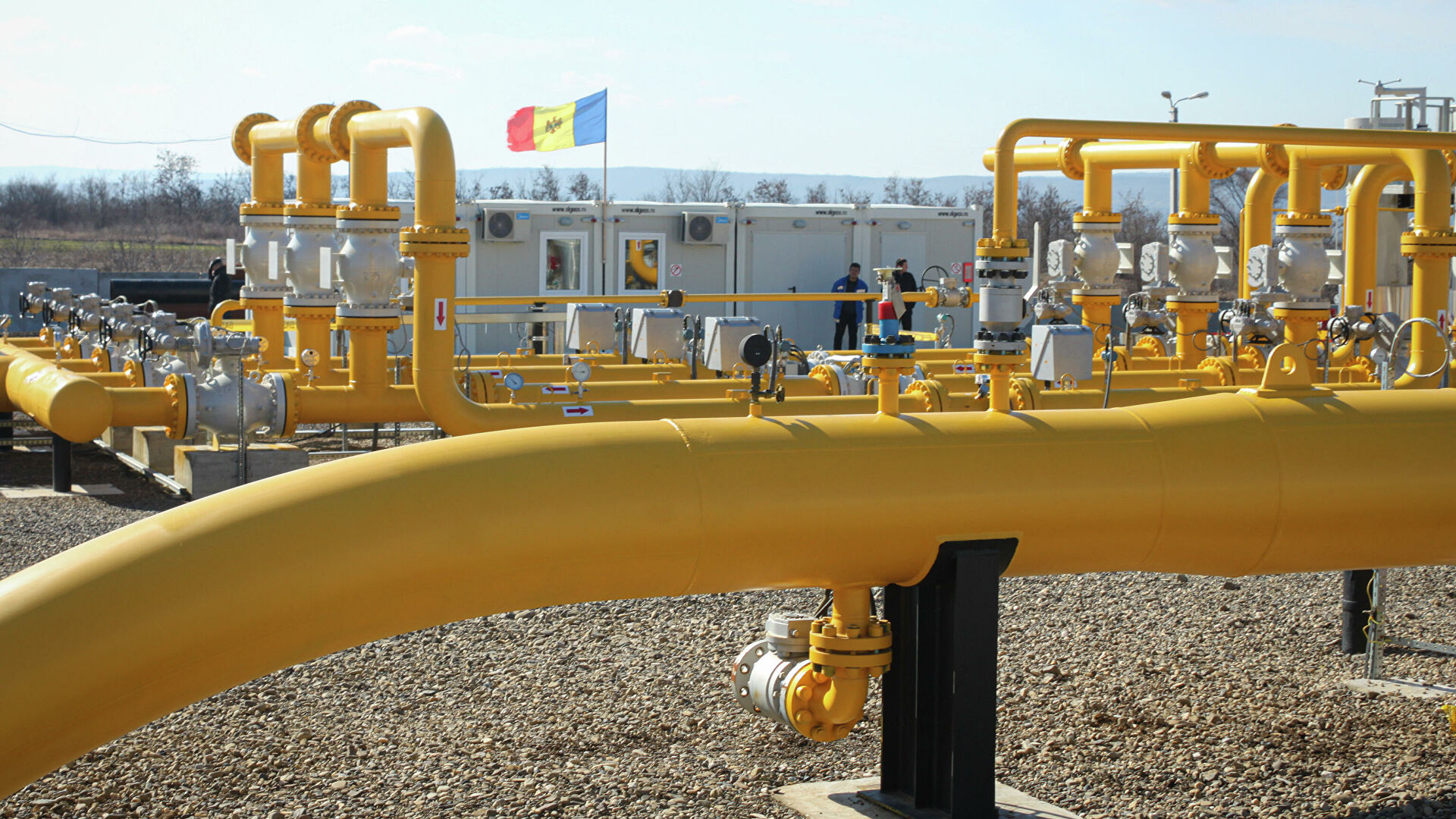 Украина приступила к поставкам газа в Молдову