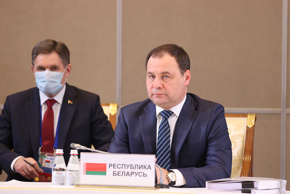 Головченко провел встречу с Президентом Казахстана