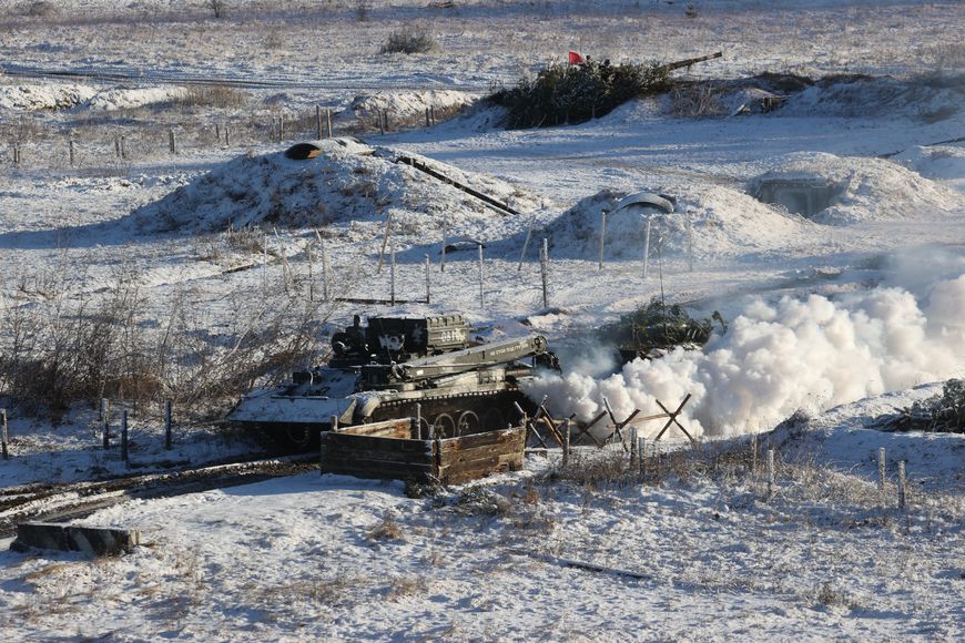 На учениях "Союзная решимость-2022" продолжается выполнение учебно-боевых задач