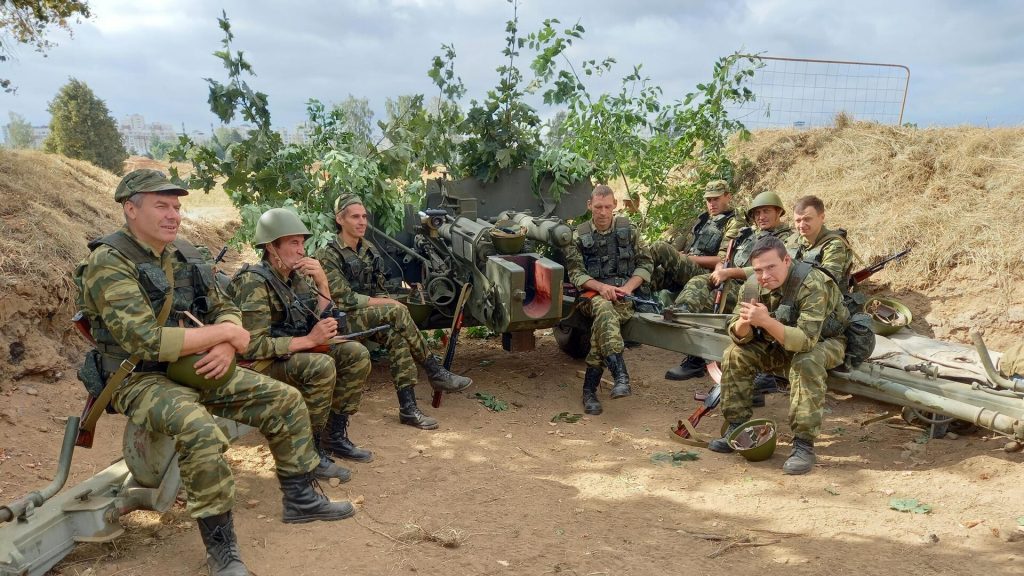Подразделения территориальной обороны на страже Беларуси