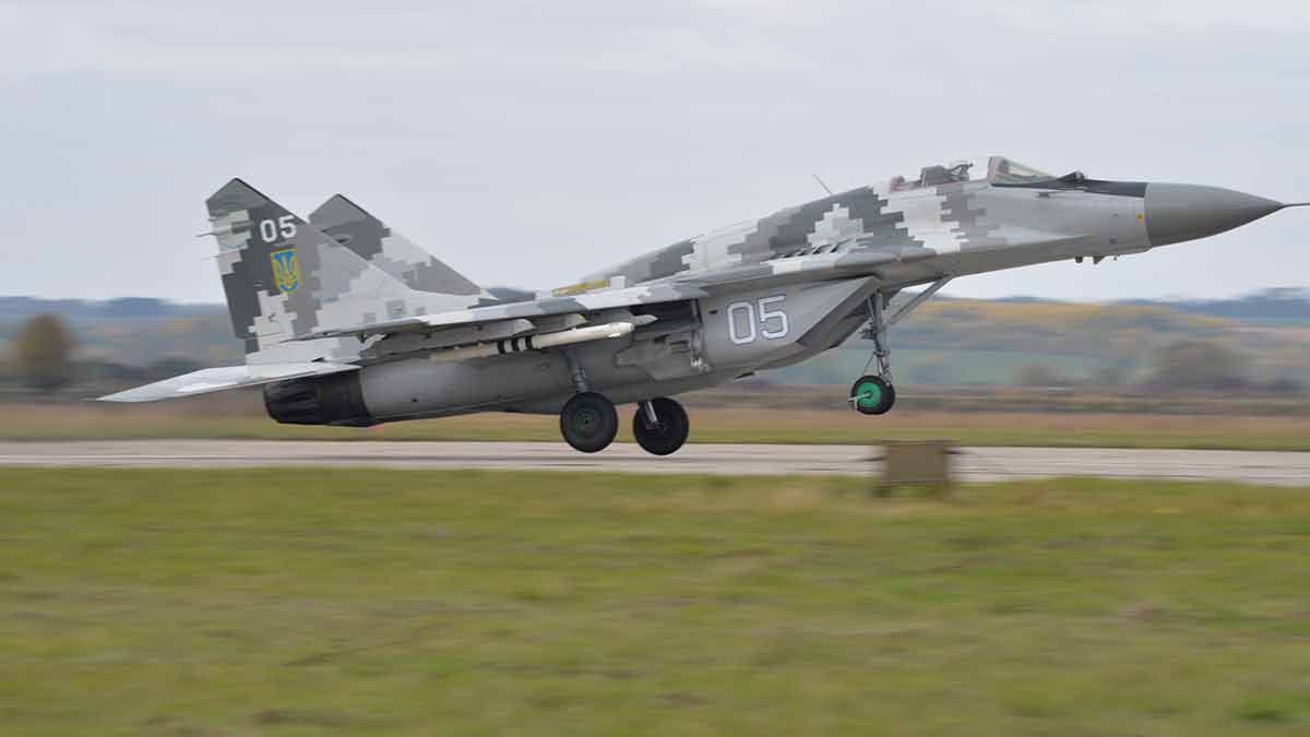 Сбит украинский истребитель, переоборудованный под американские ракеты