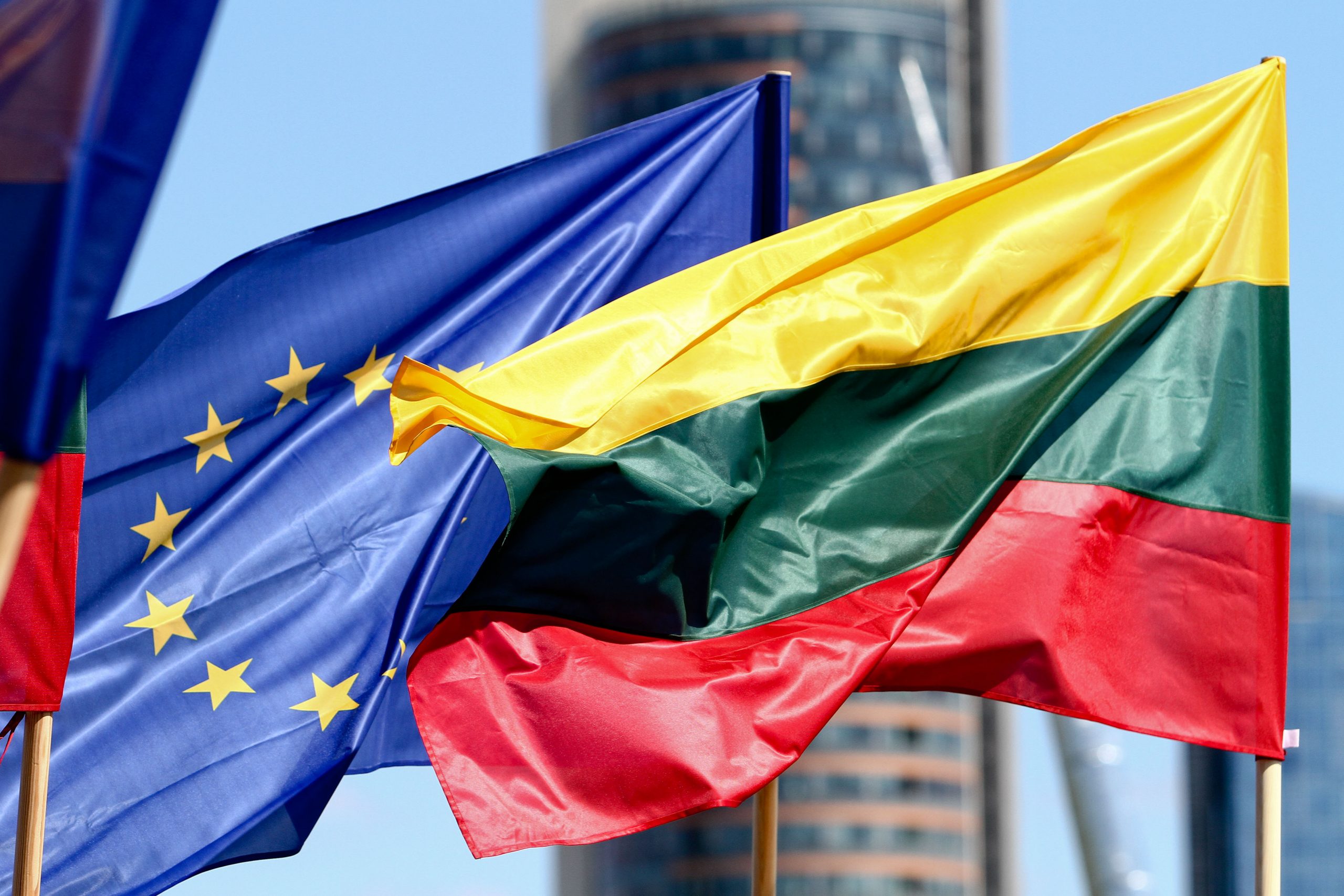 Решение евросоюза. Литва и Еврокомиссия. Литва ЕС. Литва Европейский Союз. Литва РФ ЕС флаг.