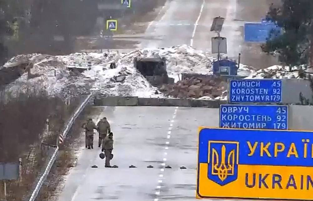Украина заминирует двухкилометровый участок на границе с Беларусью