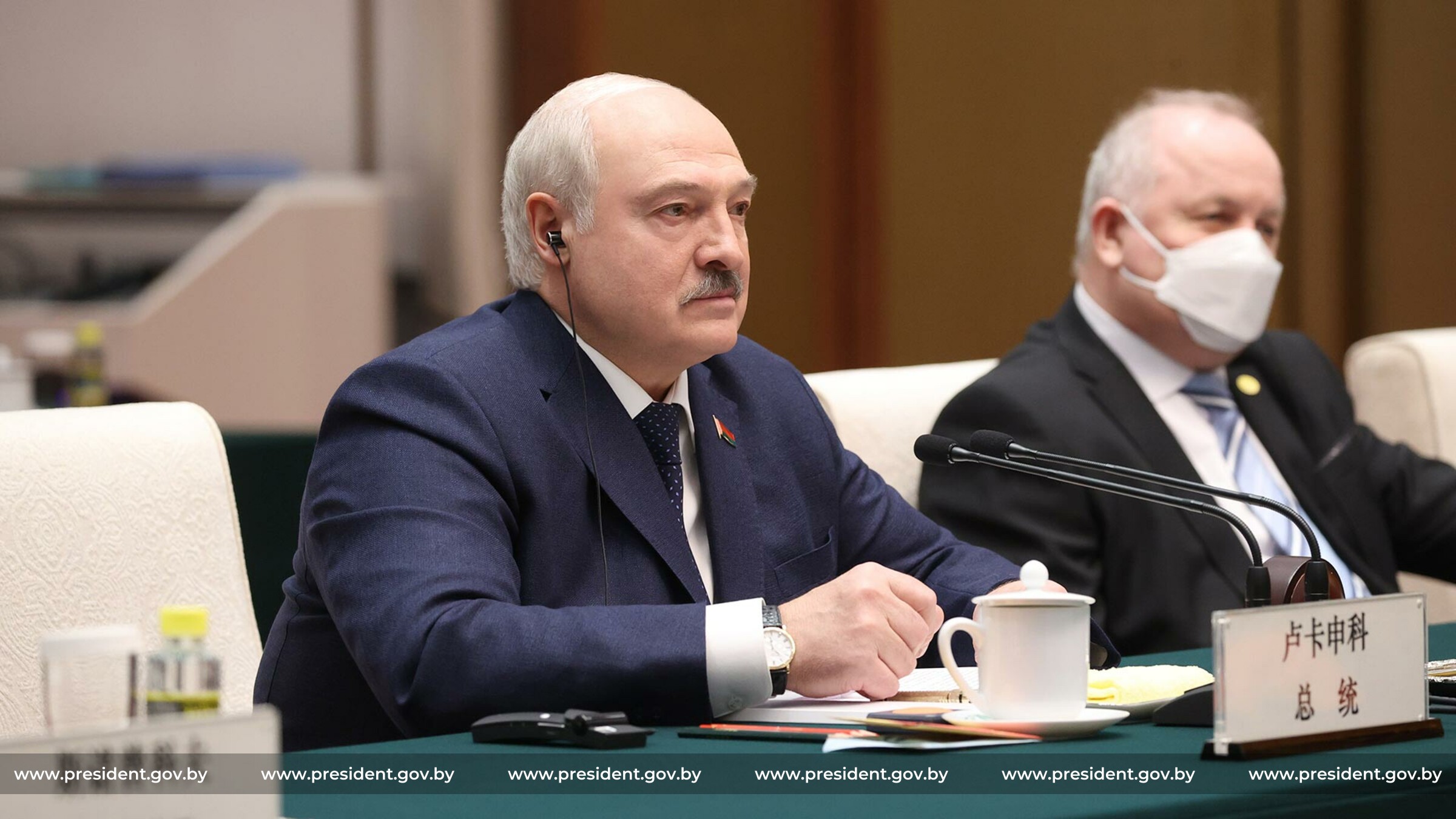 Лукашенко заявил о схожести взглядов Беларуси и Китая