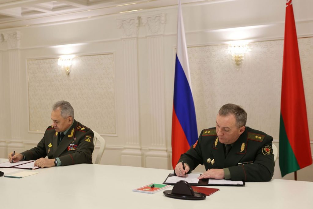 Россия и Беларусь договорились о хранении нестратегического ядерного оружия