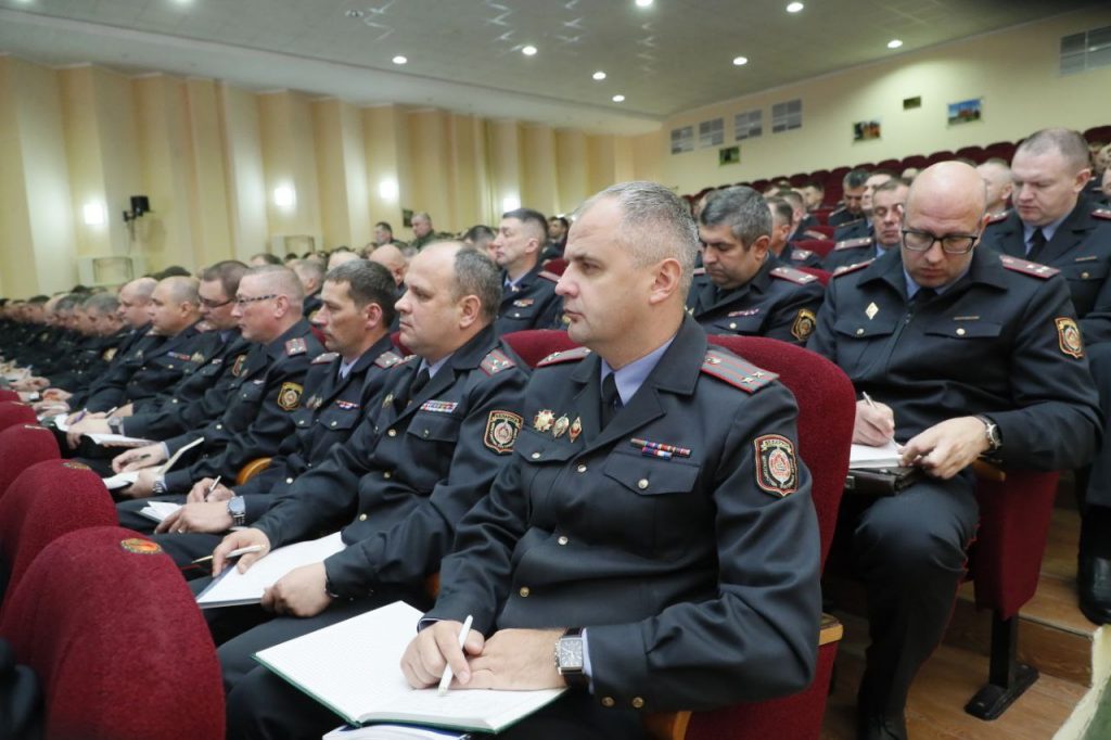 В Минске прошло заседание коллеги МВД
