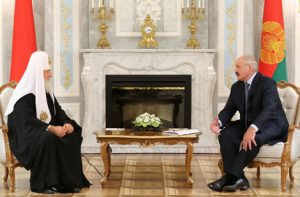Александр Лукашенко поздравил Патриарха Кирилла с днем тезоименитства