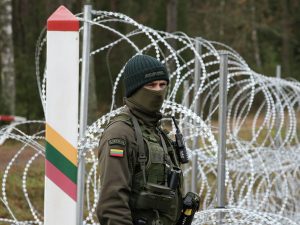 Литва усиливает пограничный контроль за прибывающими из Беларуси