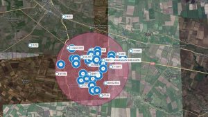 В Запорожской области в окружности 6 км уничтожено не менее 120 единиц бронетехники ВСУ