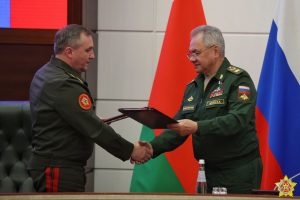 Минобороны РБ и РФ подписали план сотрудничества на 2024 год