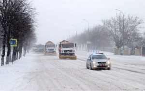 В Минске увеличили количество техники и людей для уборки снега