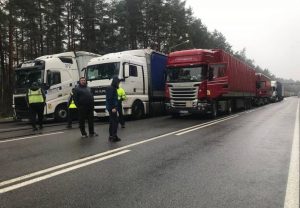 В ГПК сообщили об увеличении очереди из фур на границе Беларуси с ЕС
