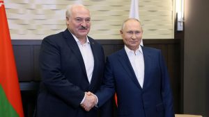 Путин поздравляет Лукашенко с успешным единым днем голосования в Беларуси