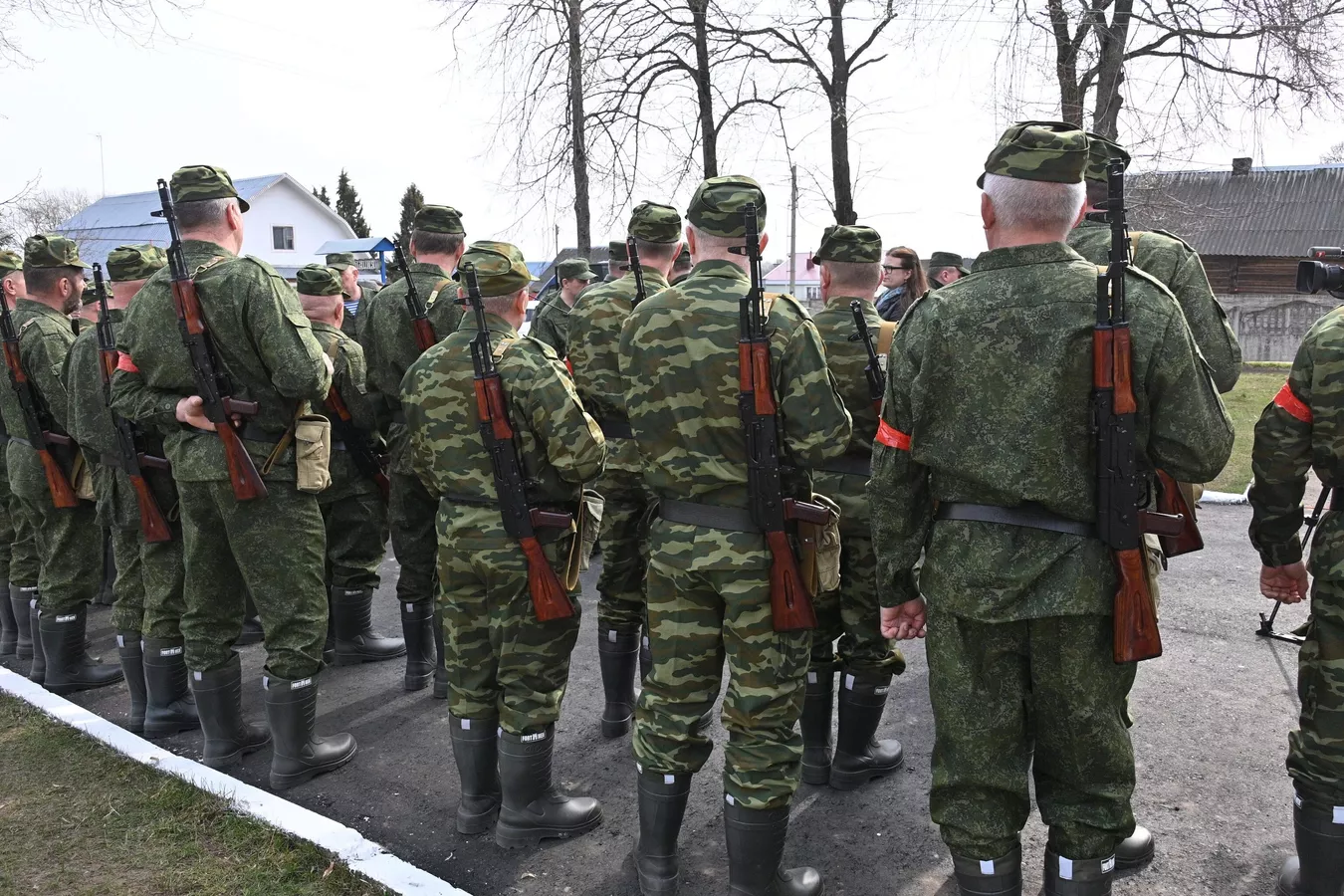 Народное ополчение помогает защищать приграничье в Гомельской области