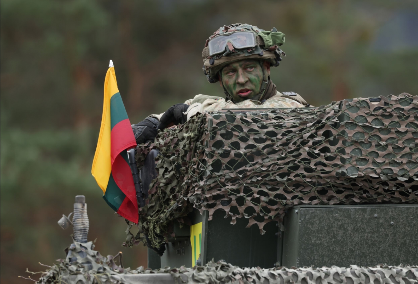 Литва проводит военные учения вблизи границы с Беларусью