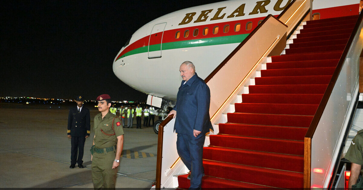 Лукашенко находится с рабочим визитом в Омане