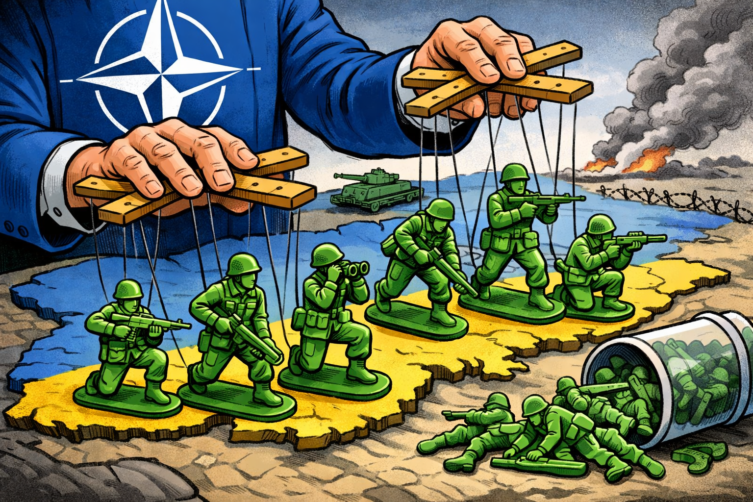 Благополучие в кредит: Европа пытается купить "безопасность" украинской кровью